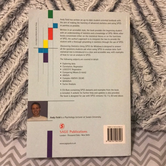 Discovering SPSS using windows by Andy Field - Picture 2 of 2